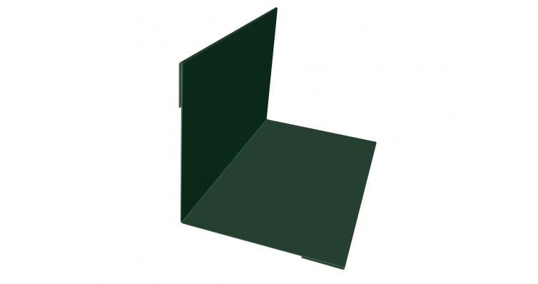 Планка угла внутреннего 110х110 GreenCoat Pural Matt RR 11 темно-зеленый