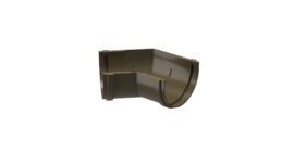 Угол желоба 135˚ Premium, каштан