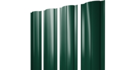 Штакетник Круглый с прямым резом 0.5 Satin RAL 6005 зеленый мох