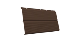 ЭкоБрус 0,345 Gofr GL 0.45 Drap RAL 8017 шоколад