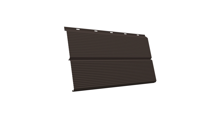 ЭкоБрус 0,345 Gofr GL 0.45 Drap RR 32 темно-коричневый