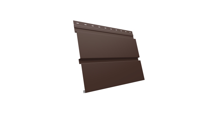 Квадро брус 0.5 Rooftop Бархат с пленкой RAL 8017 шоколад