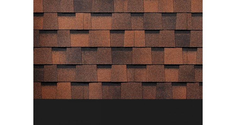 Ламинированная черепица Серия Dragon Lux, кофе