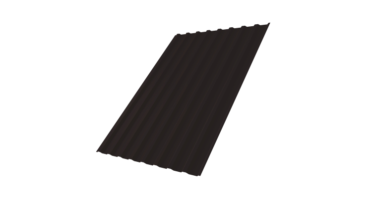Профнастил С20В 0,45 Drap ST RAL 9005 черный