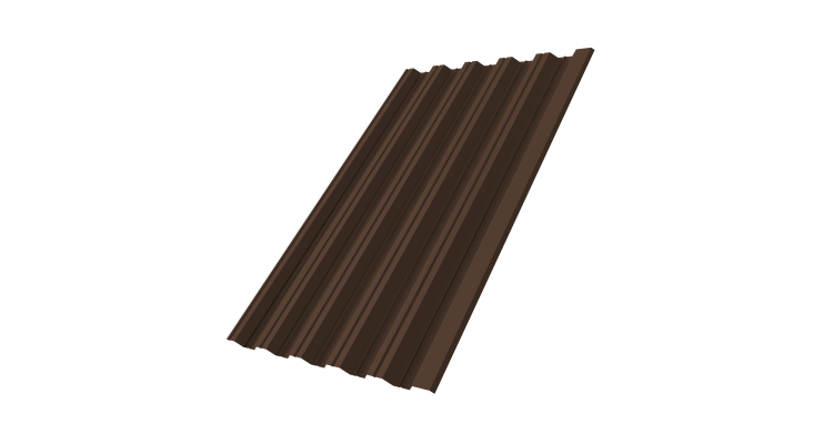 Профнастил HC35R Grand Line 0,5 Atlas X RAL 8017 шоколад