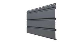 Софит Premium Acryl GL частично перфорированный графит (3,0м)