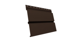 Квадро брус 3D 0.45 Drap TwinColor с пленкой RAL 8017 шоколад