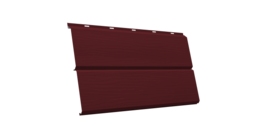 ЭкоБрус 3D 0,345 GL 0.5 Satin Matt с пленкой RAL 3005 красное вино