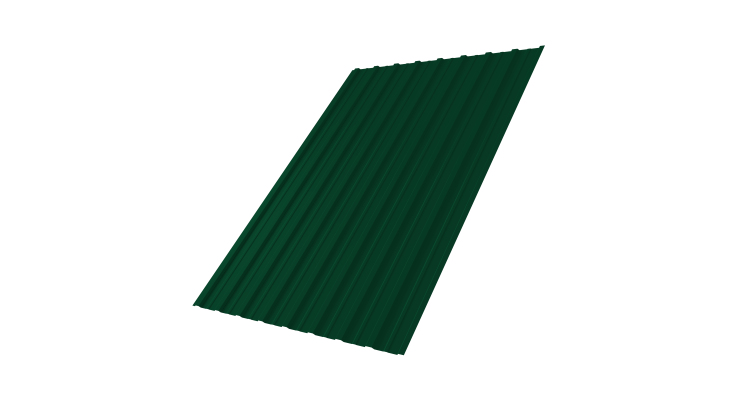 Профнастил С10A 0,4 PE RAL 6005 зеленый мох