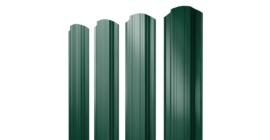 Штакетник Прямоугольный фигурный 0.5 Satin RAL 6005 зеленый мох