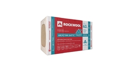 Утеплитель Rockwool Акустик Баттс, 1000х600х50мм (в упак.0,3 м3)