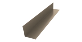 Угол внутренний 50х50 0,45 Drap TX RAL 1015 светлая слоновая кость (3м)