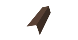 Угол внешний 50x50 0,5 Drap RAL 8017 шоколад (3м)