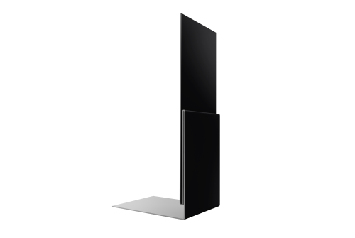 Планка приемная оконная 0,5 Satin с пленкой RAL 9005 черный (2м)