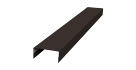 Крышка 30х20 жалюзи Texas 0,45 Drap ST RR 32 темно-коричневый (3м)