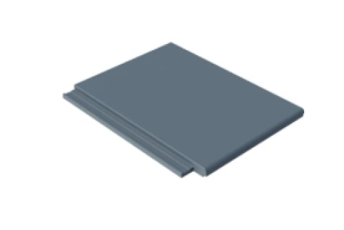 Рядная черепица Braas Тегалит графит