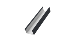 Стойка жалюзи Milan,Tokyo 0,45 Drap RAL 7024 мокрый асфальт (3м)