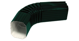 Колено прямоугольное Vortex RAL 6005 зеленый мох